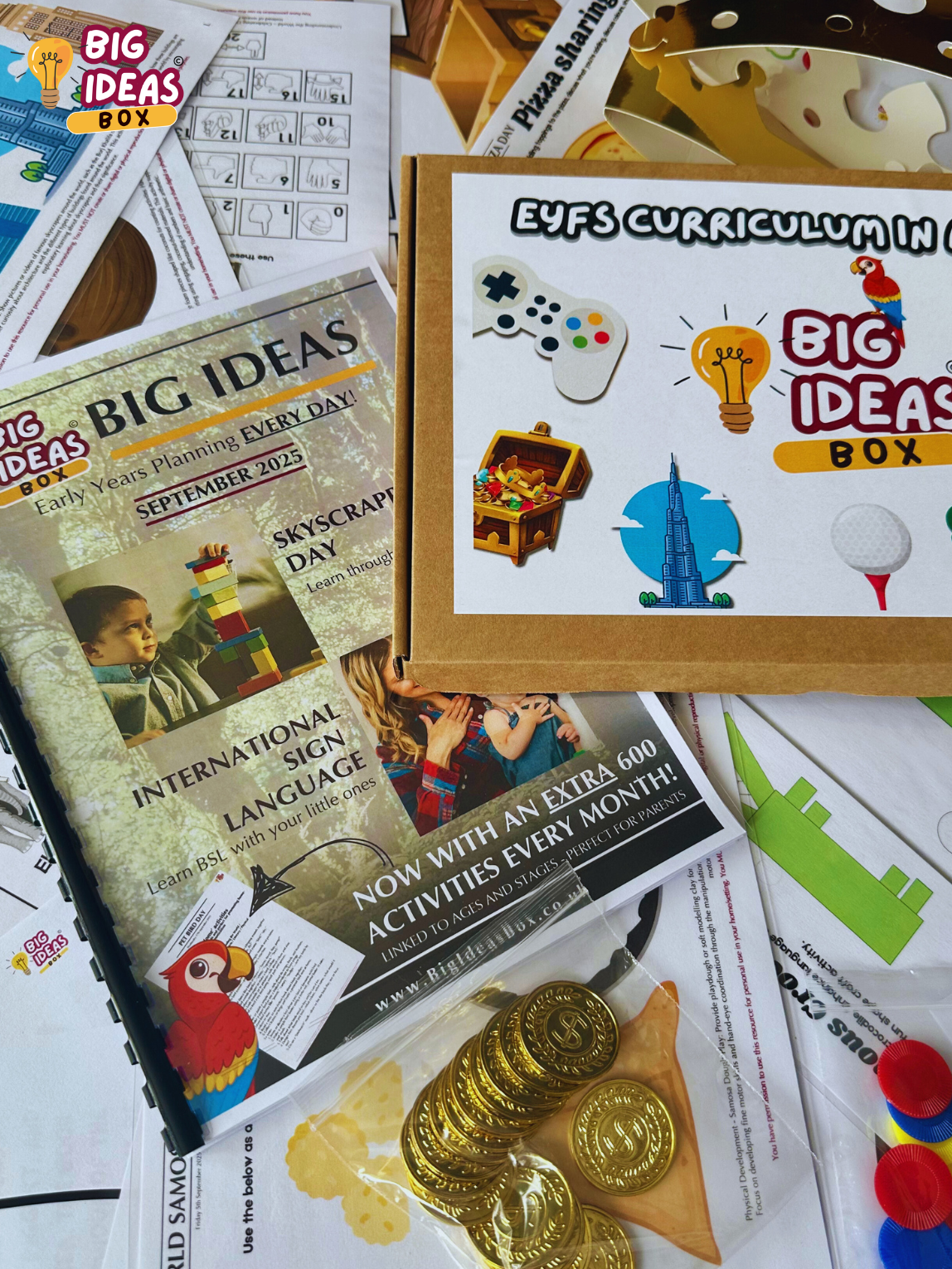 Printed & Posted - Monthly Big Ideas Box - September 2025...