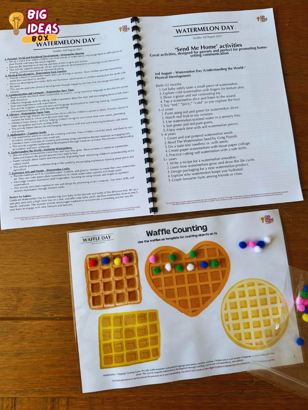 Printed & Posted - Monthly Big Ideas Box - November 2025...