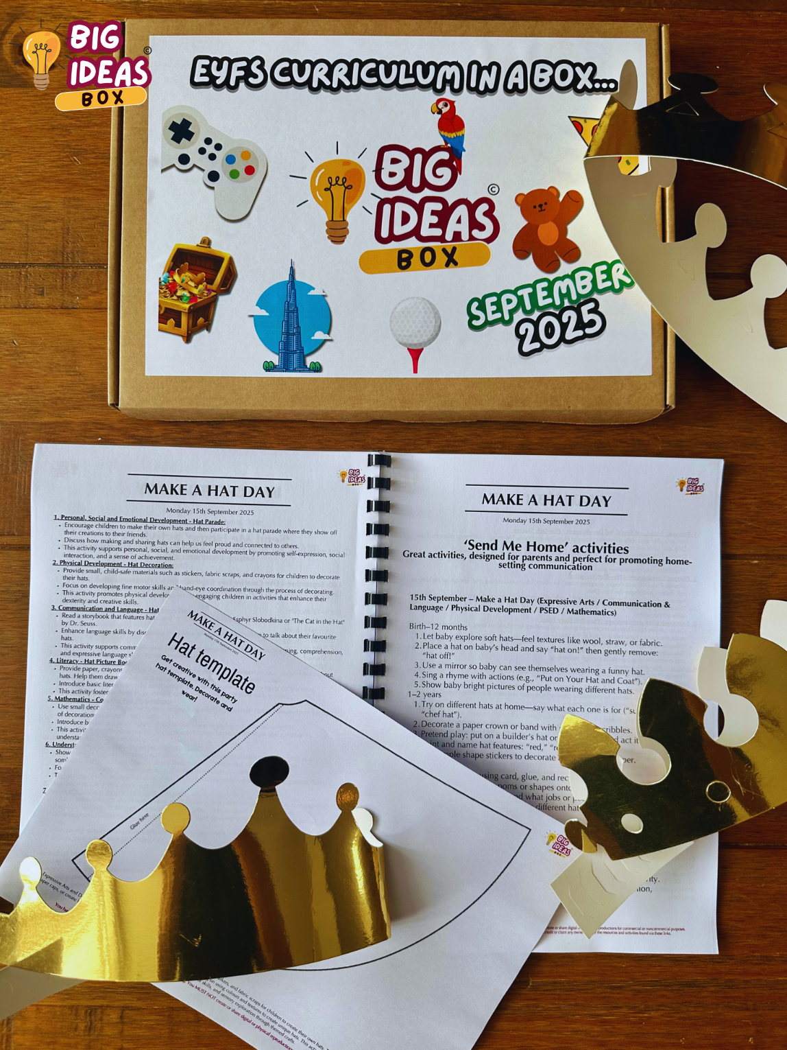 Printed & Posted - Monthly Big Ideas Box - September 2025...