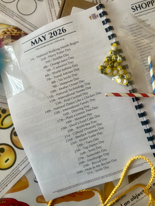 Printed & Posted - Monthly Big Ideas Box - October 2026...
