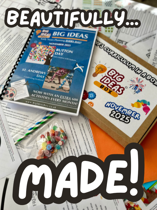 Printed & Posted - Monthly Big Ideas Box - November 2025...