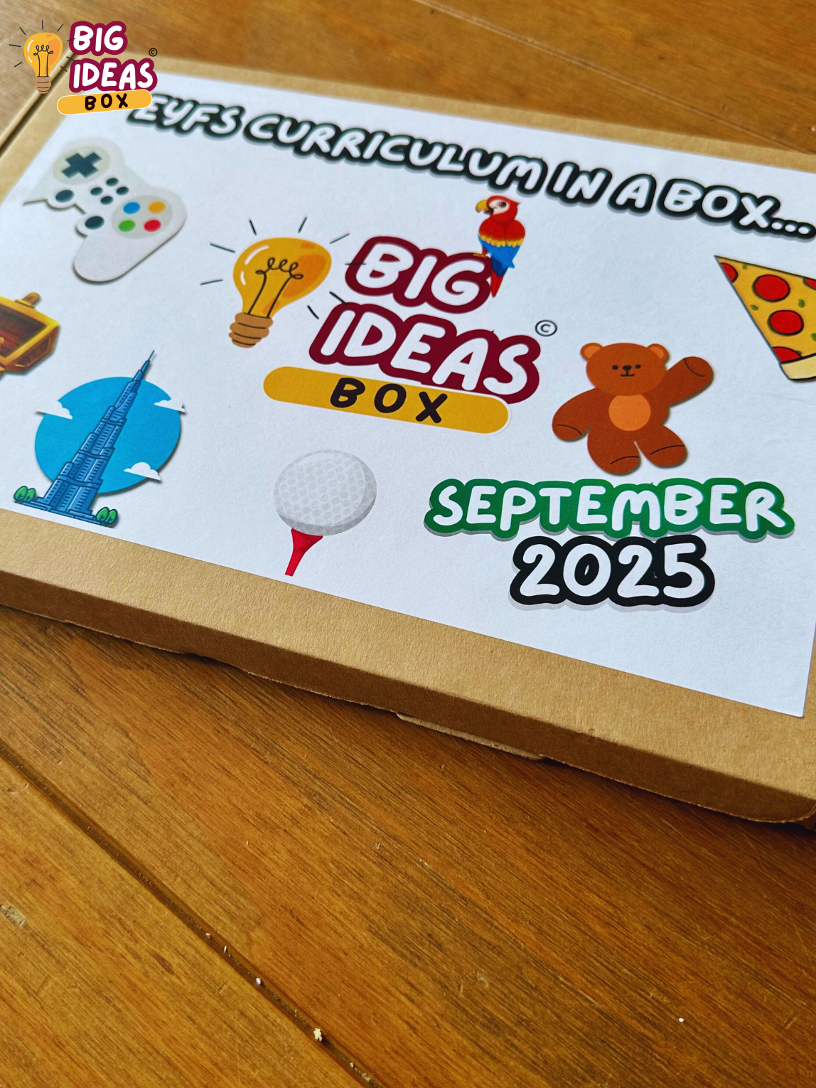 Printed & Posted - Monthly Big Ideas Box - September 2025...
