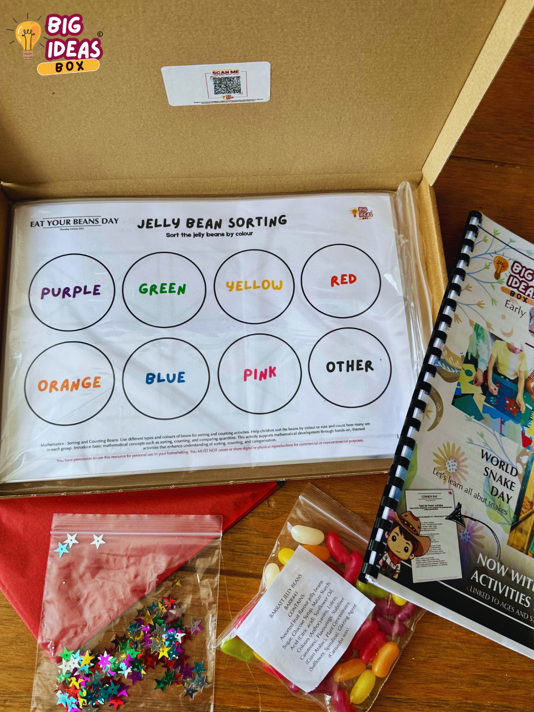 Printed & Posted - Monthly Big Ideas Box -July 2025...