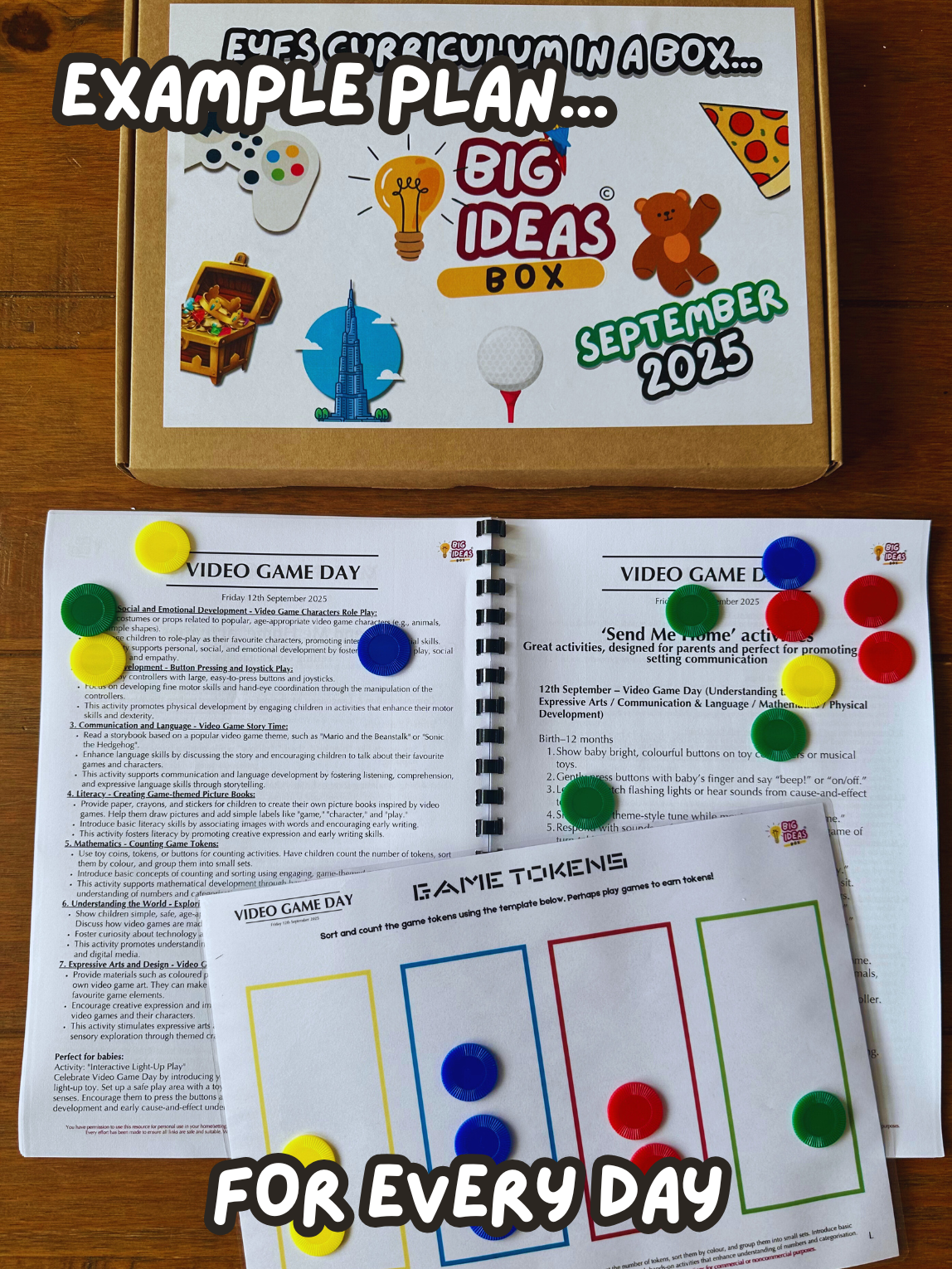 Printed & Posted - Monthly Big Ideas Box - September 2025...