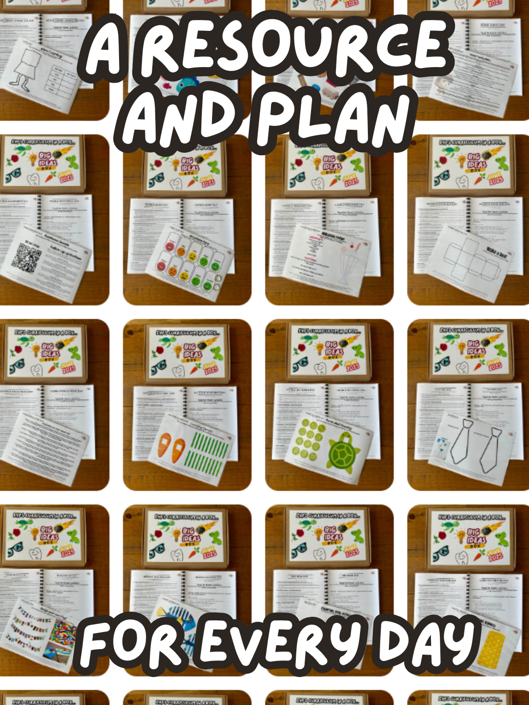 Printed & Posted - Monthly Big Ideas Box with FREE Outdoor Board - Individual - June 2025...