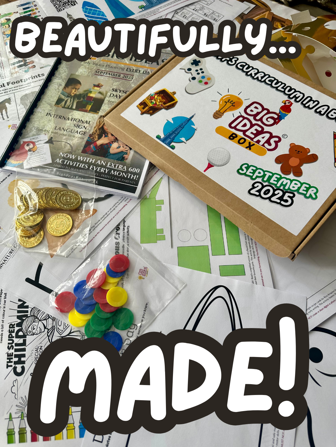 Printed & Posted - Monthly Big Ideas Box - September 2025...