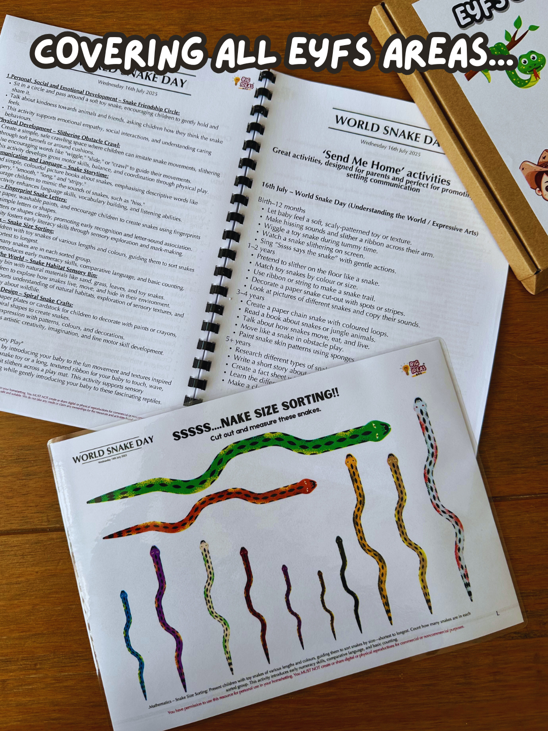 Printed & Posted - Monthly Big Ideas Box -July 2025...