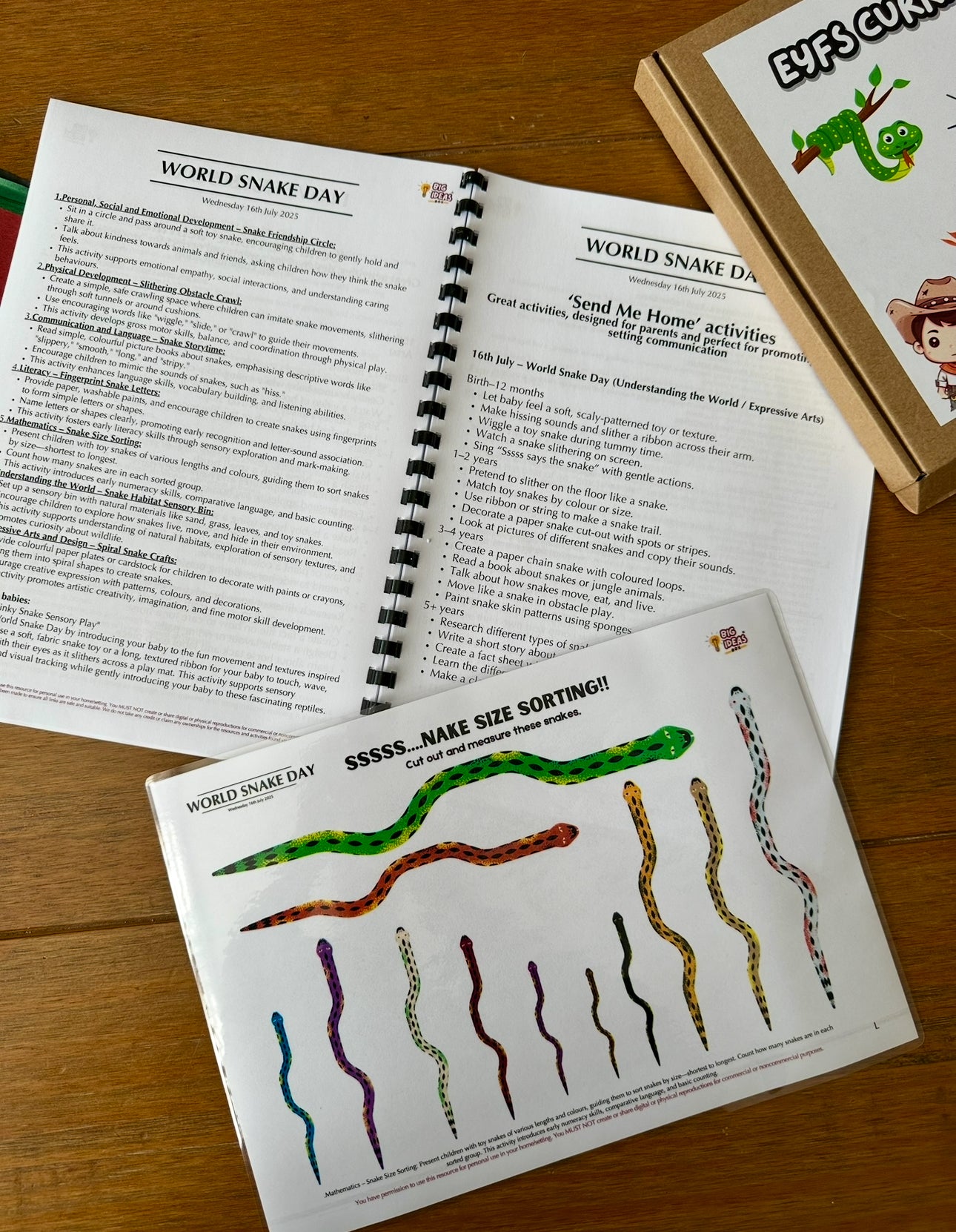 Printed & Posted - Monthly Big Ideas Box - July 2026...