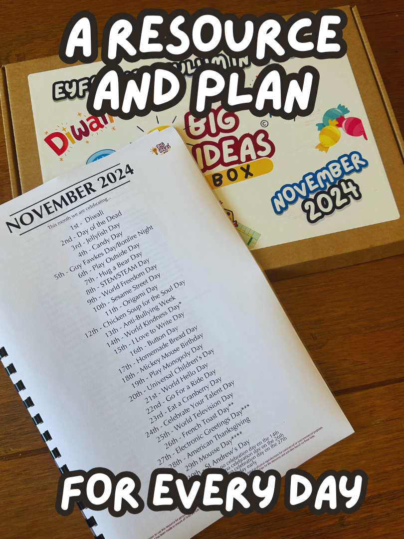 Printed & Posted - Monthly Big Ideas Box - Individual - November...