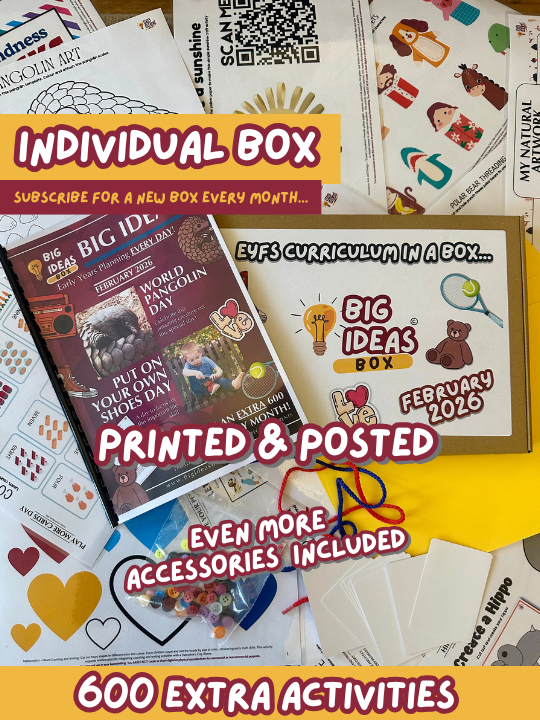 Printed & Posted - Monthly Big Ideas Box  - February 2026...