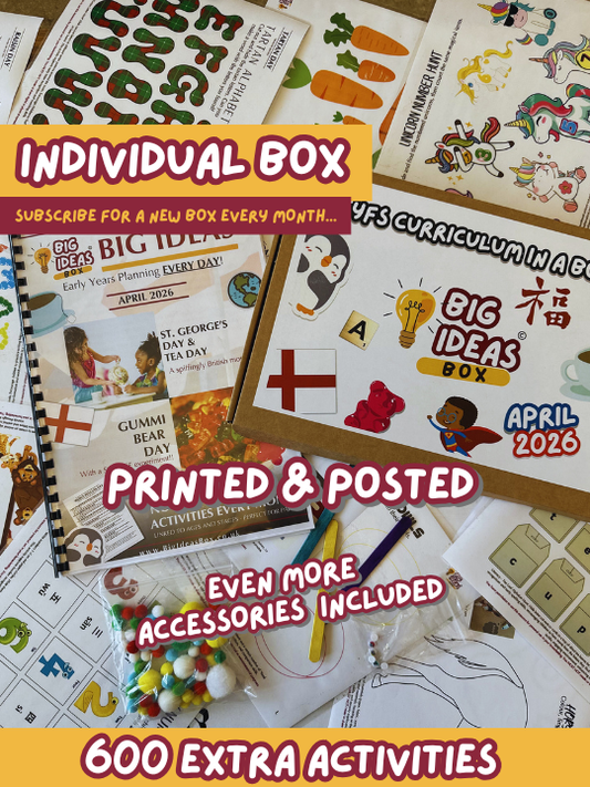 Printed & Posted - Monthly Big Ideas Box  - April 2026...