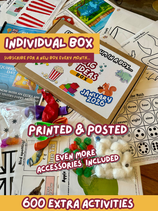 Printed & Posted - Monthly Big Ideas Box  - January 2026...