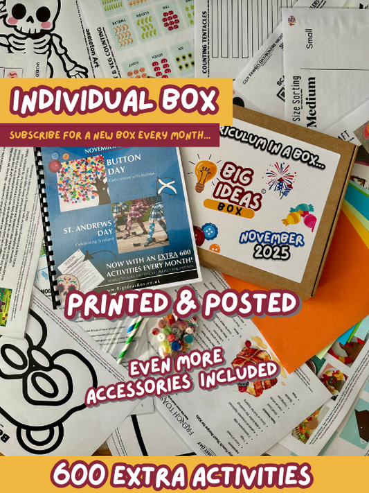 Printed & Posted - Monthly Big Ideas Box  - November 2025...