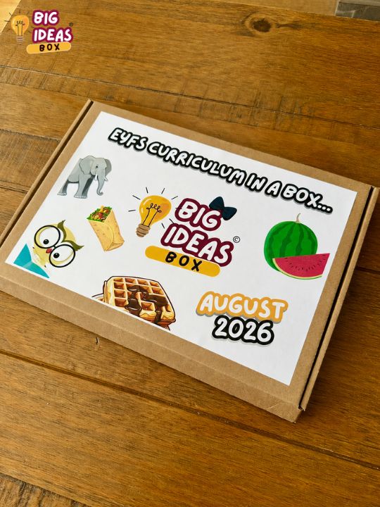 Printed & Posted - Monthly Big Ideas Box  - August 2026...