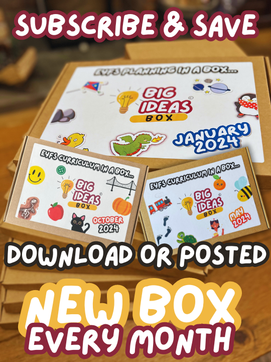 Printed & Posted - Monthly Big Ideas Box - Individual - April 2025...