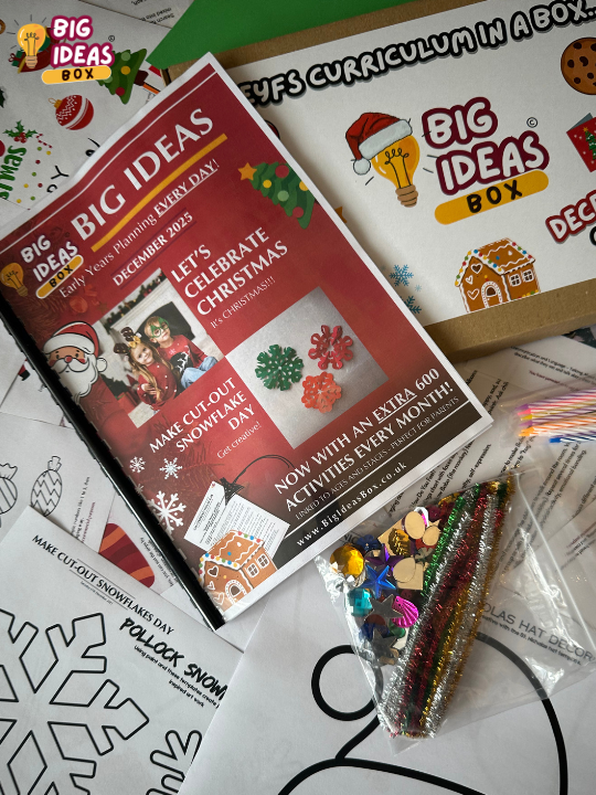 Printed & Posted - Monthly Big Ideas Box  - December 2025...