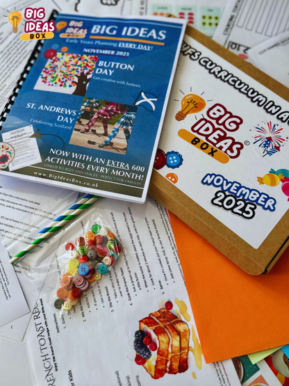 Printed & Posted - Monthly Big Ideas Box  - November 2025...
