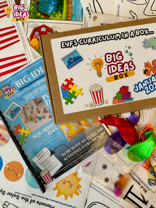 Printed & Posted - Monthly Big Ideas Box  - January 2026...