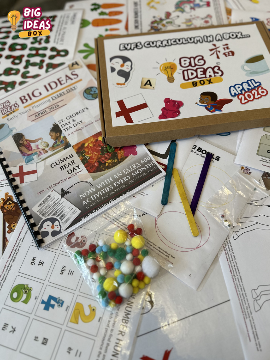 Printed & Posted - Monthly Big Ideas Box  - April 2026...