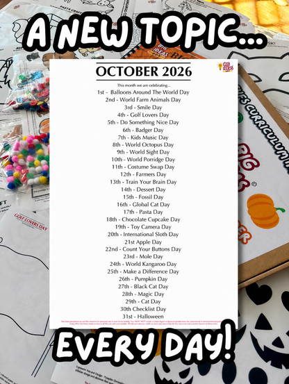 Digital Download - October 2026 Box