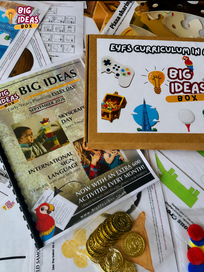 Printed & Posted - Monthly Big Ideas Box  - September 2026...