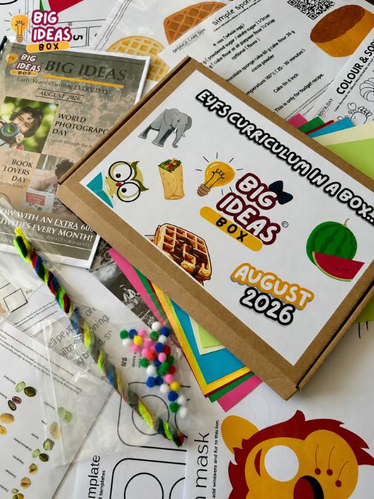Printed & Posted - Monthly Big Ideas Box  - August 2026...
