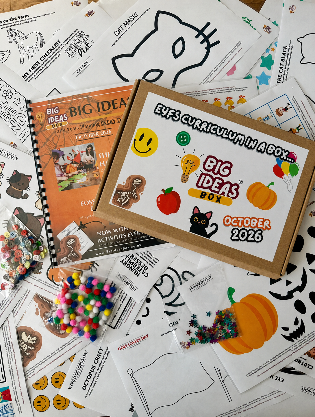 Printed & Posted - Monthly Big Ideas Box  - October 2026...