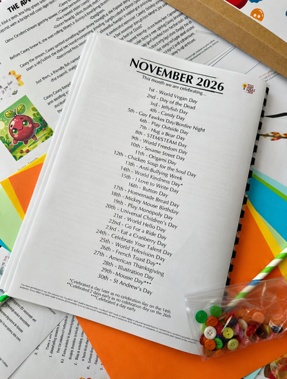 Printed & Posted - Monthly Big Ideas Box  - November 2026...