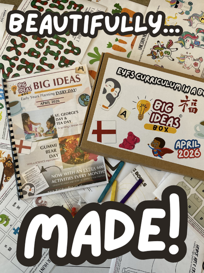 Printed & Posted - Monthly Big Ideas Box  - April 2026...