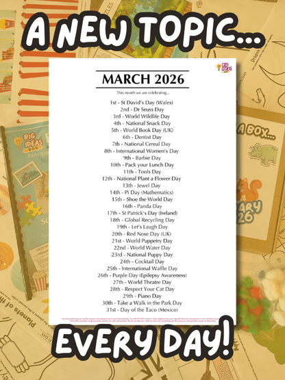 Digital Download - March 2026 Box