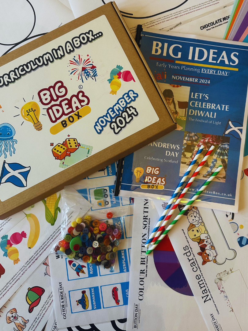 Printed & Posted - Monthly Big Ideas Box - Individual - November...