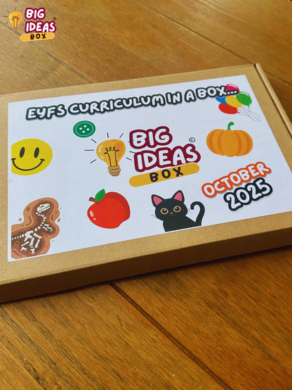 Printed & Posted - Monthly Big Ideas Box  - October 2025...