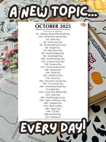Digital Download - October 2025 Box