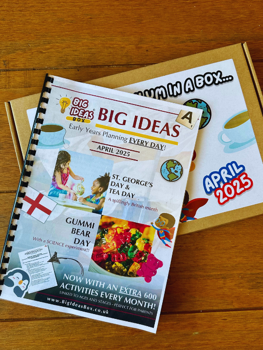 Printed & Posted - Monthly Big Ideas Box - Individual - April 2025...