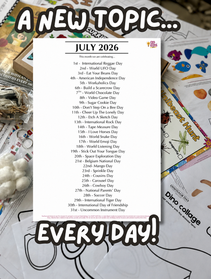 Digital Download - July 2026 Box
