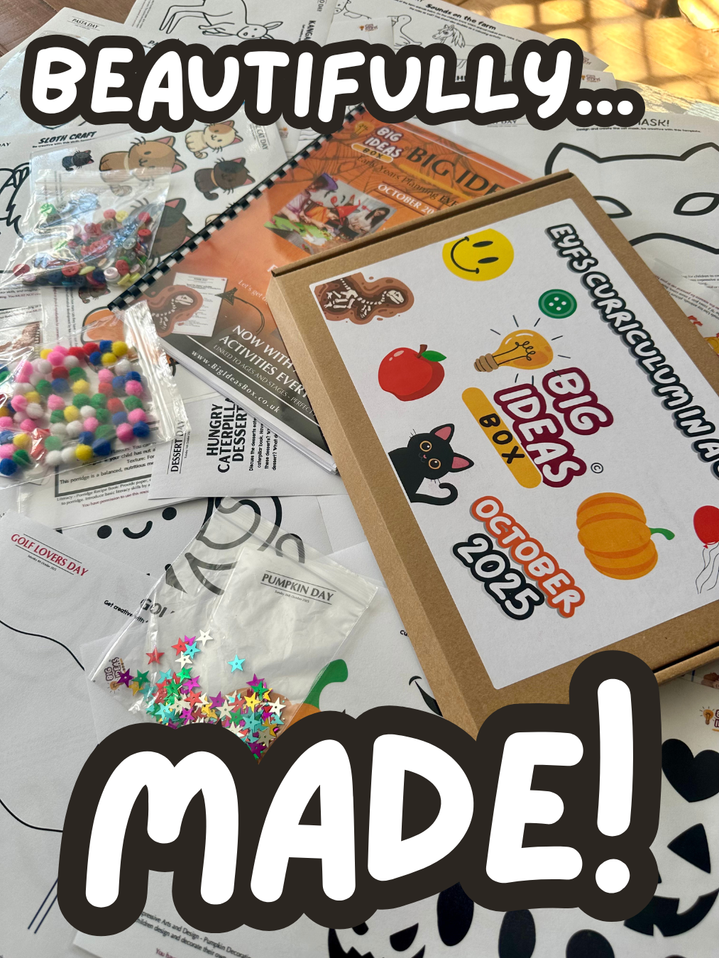 Printed & Posted - Monthly Big Ideas Box  - October 2025...