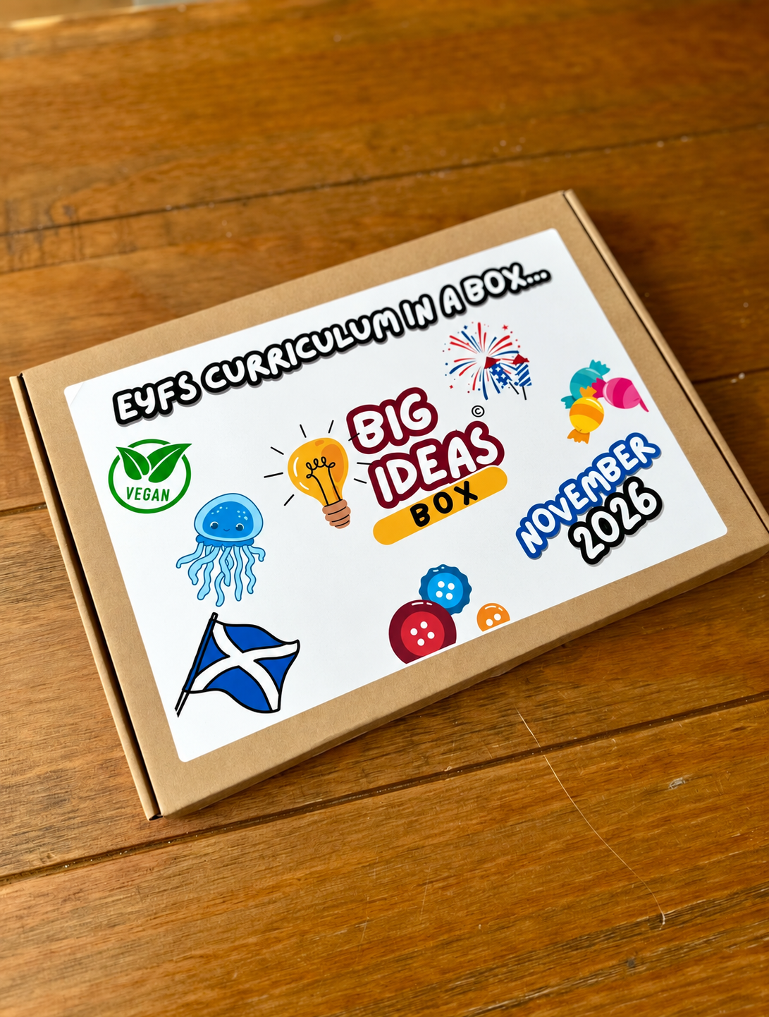Printed & Posted - Monthly Big Ideas Box  - November 2026...