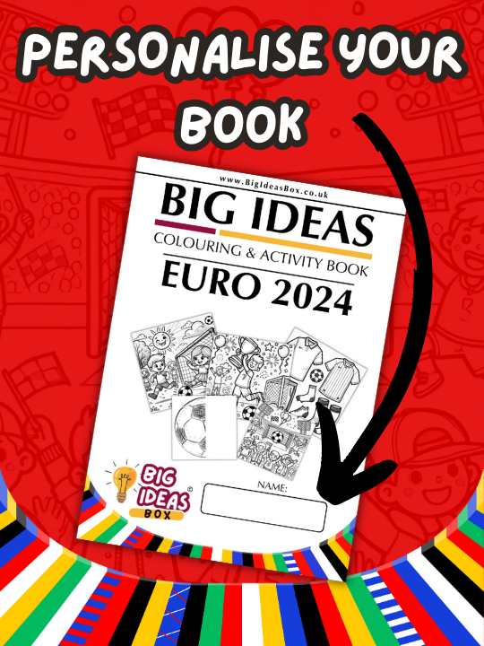 Euro 2024 - Colouring & Activity Book - Digital Download