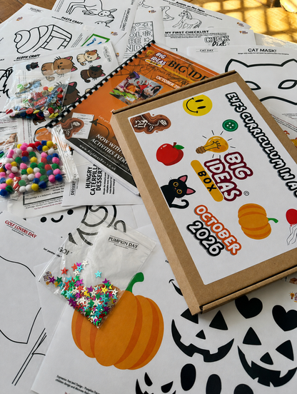 Printed & Posted - Monthly Big Ideas Box  - October 2026...