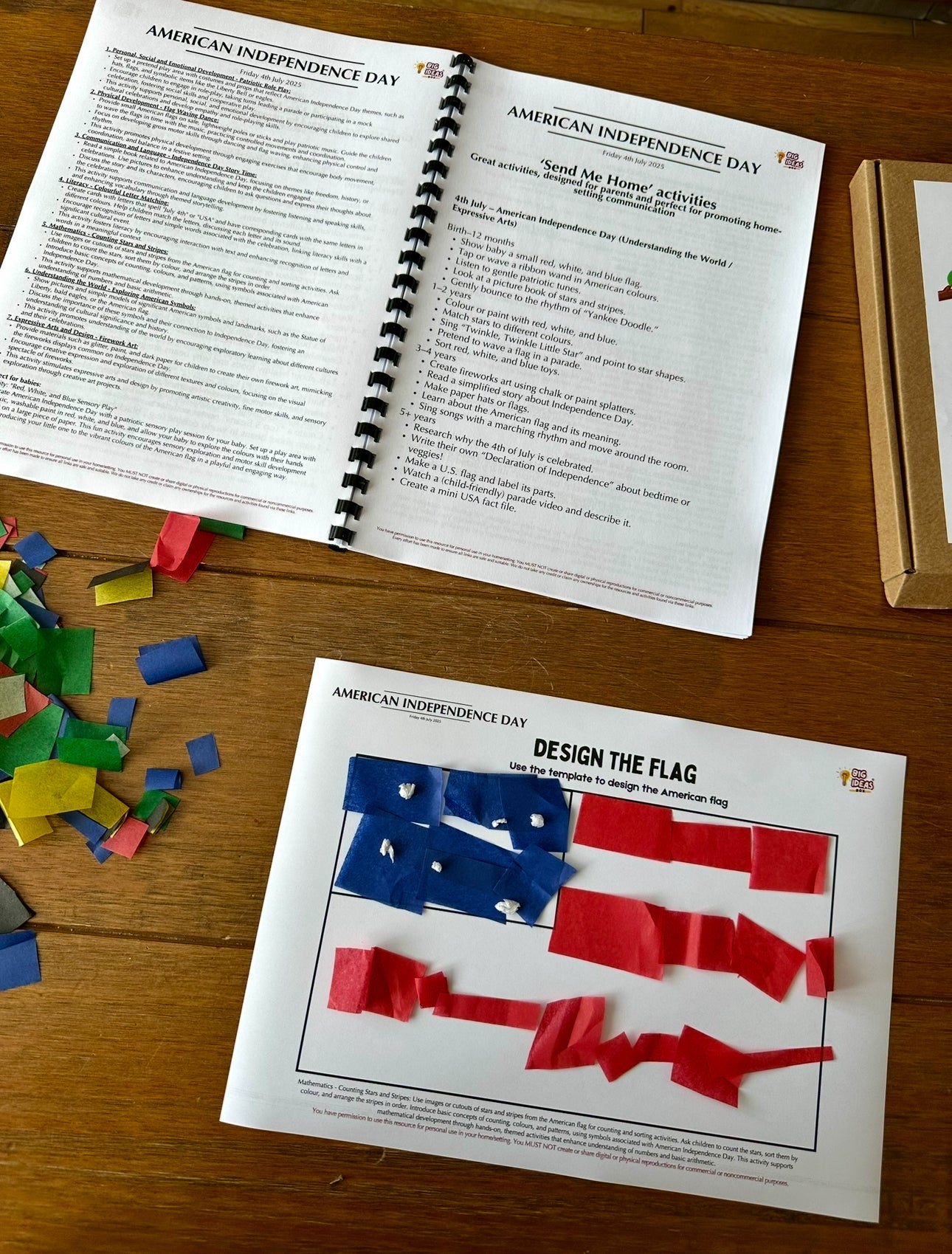 Printed & Posted - Monthly Big Ideas Box  - July 2026...