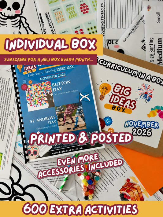 Printed & Posted - Monthly Big Ideas Box  - November 2026...