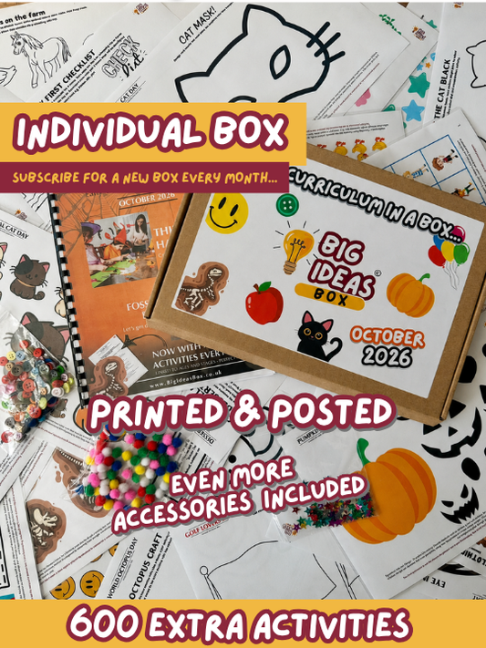 Printed & Posted - Monthly Big Ideas Box  - October 2026...